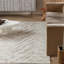 Tapis d'intérieur à chevrons gris / beige 8 pi x 10 pi (7 pi 10 po x 10 pi) Seren de Branch Branch-1425225723