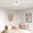 Arianny Linen Blend Semi Flush Mount-1692017624
