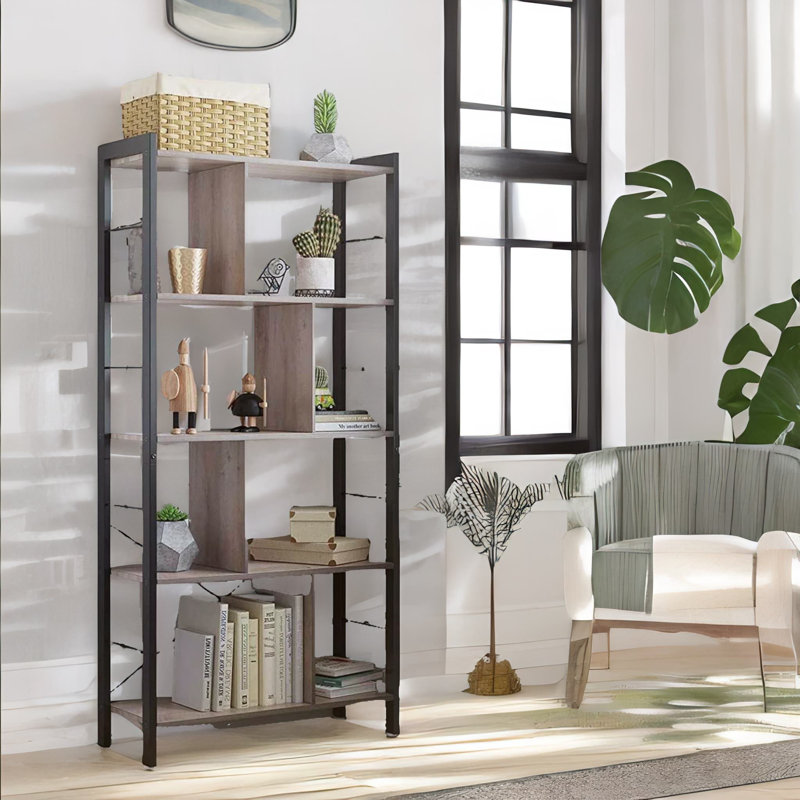 4 Tier Bookcase Display Stand Divider