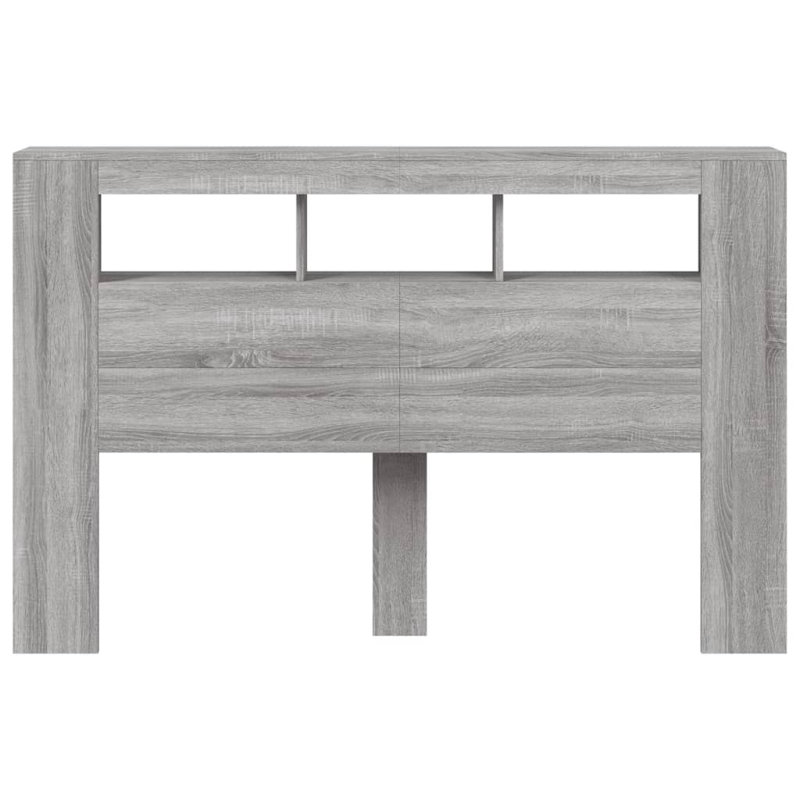 Nevio Headboard, Grey Sonoma, 160 x 103.5 cm