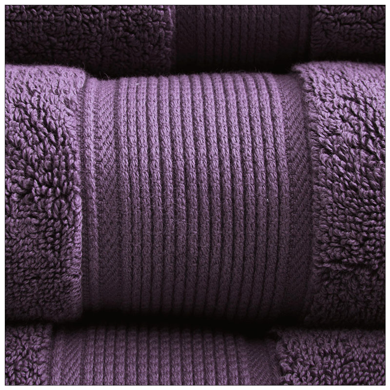 100% Cotton Super Plush Mulit-Size Set, Purple