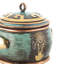 Ensemble de 4 boîtes décoratives en forme de divinité andine en cuivre et bronze Bungalow Rose