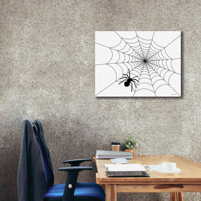 «Spider Web I» par Lettered & Lined, estampe numérique sur toile