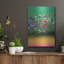 Art mural en métal de luxe «Windflowers» par Cesare Bellassai, 12 po x 16 po-102866237