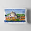 Coussin lombaire cityscape belgium vector