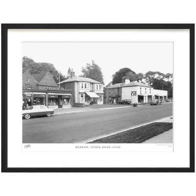 Merrow, Epsom Road C1960 by Francis Frith - Single Picture Frame Print