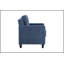 Chaise d'appoint moderne et confortable avec un design élégant et des coussins moelleux