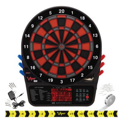 Viper 800 Electronic Dartboard with Darts