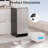 COTLIN 25LBS Daily Crescent Ice Freestanding/Undercounter Ice Maker,No Draining Required