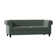 Canapé Chesterfield à accoudoirs roulés