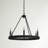 Emmalynn 6 - Light Steel Dimmable Chandelier