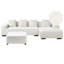 Alhan 4 Seater Corner Sofa -593971385-593971367