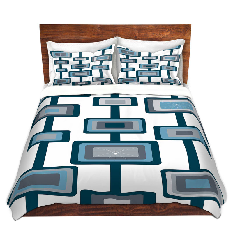 Ensemble de housse de couette groove, 1 housse simple + 1 taie standard