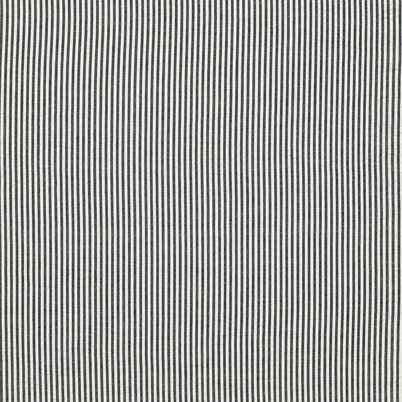 Bailey Seersucker Fabric, Black/Gray