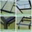 Serre 8 x 12 x 6,5 pi pour l'extérieur, serre en polycarbonate avec structure d'installation rapide et évent de toit-104346154