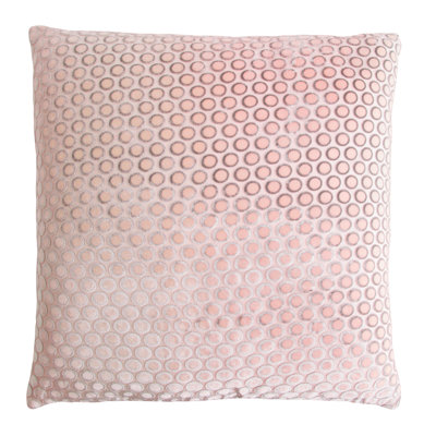 Dots Square Velvet Pillow Cover & Insert