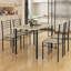 Ensemble repas 5 pièces Casiano-32483242-32483243