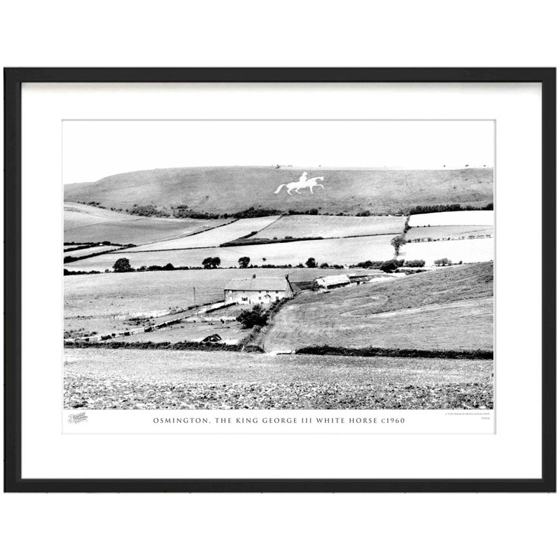 Osmington, The King George III White Horse C1960 by Francis Frith - Single Picture Frame Print, 60cm H x 80cm W x 2.3cm D