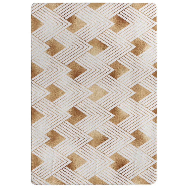 Valhalla Geometric Shag Area Rug, Rectangle 160 x 230cm