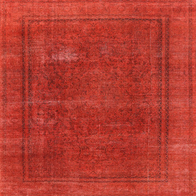 Tapis de style oriental rouge
