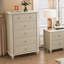 Commode 5 tiroirs cannelée-1765795183