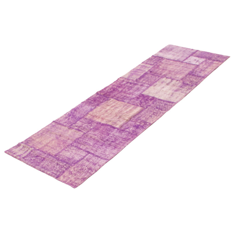 Sioned One-of-a-Kind Rectangle 2'11" X 9'10" New Age Wool Area Rug in Indigo
