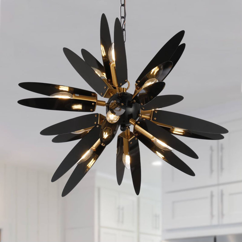 Lustre fantaisie 12 lumières Spoutnik Spifi Scifi