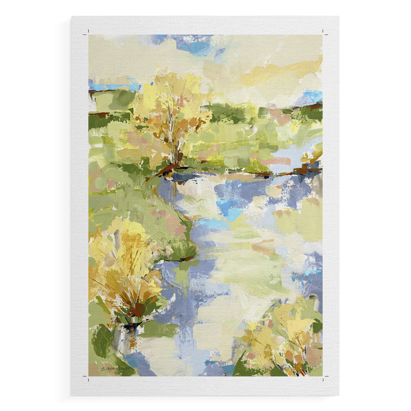 Airy I - Impression sur toile seulement - NON-CADRE, H 60 po x l 40 po