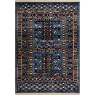 None Hufnagel Area Rug Blue Colour