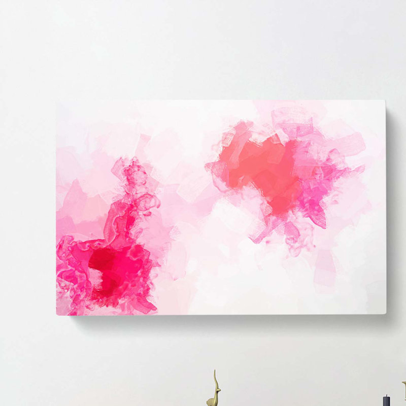 Alive with Love in Abstract - Wrapped Canvas, 60cm H x 91cm W x 3cm D
