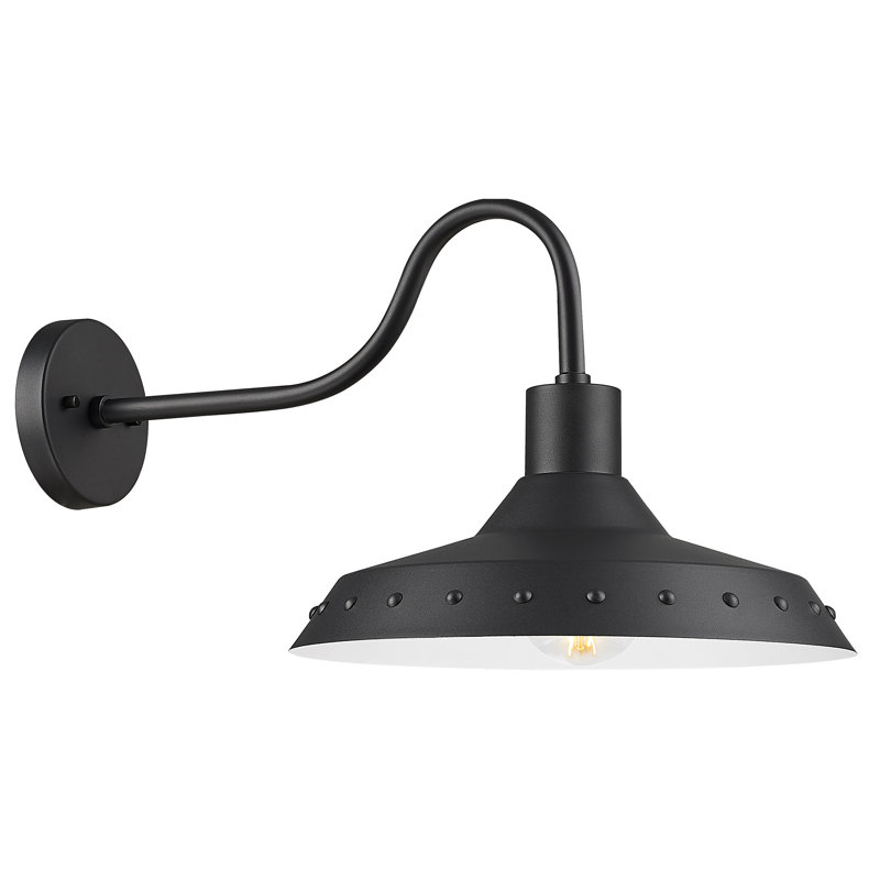 Kaenel Steel Wall Light, Black