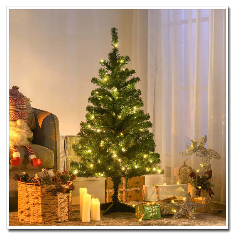 Arbre de Noël artificiel haut 4 pi, H 4 pi 