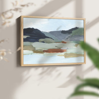 Autumn Mountains II -Framed Print - Restickable