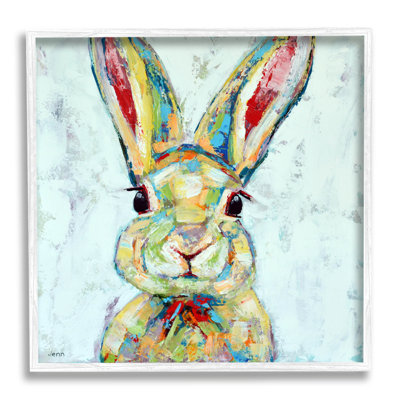 «Bunny Wildlife Modern», estampe numérique par Jen Seeley