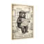 Bath & Laundry Bear lisant un journal dans une scène de salle de bain-885977271-885977265-885977264
