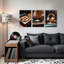 3 Piece Wrapped Canvas Print