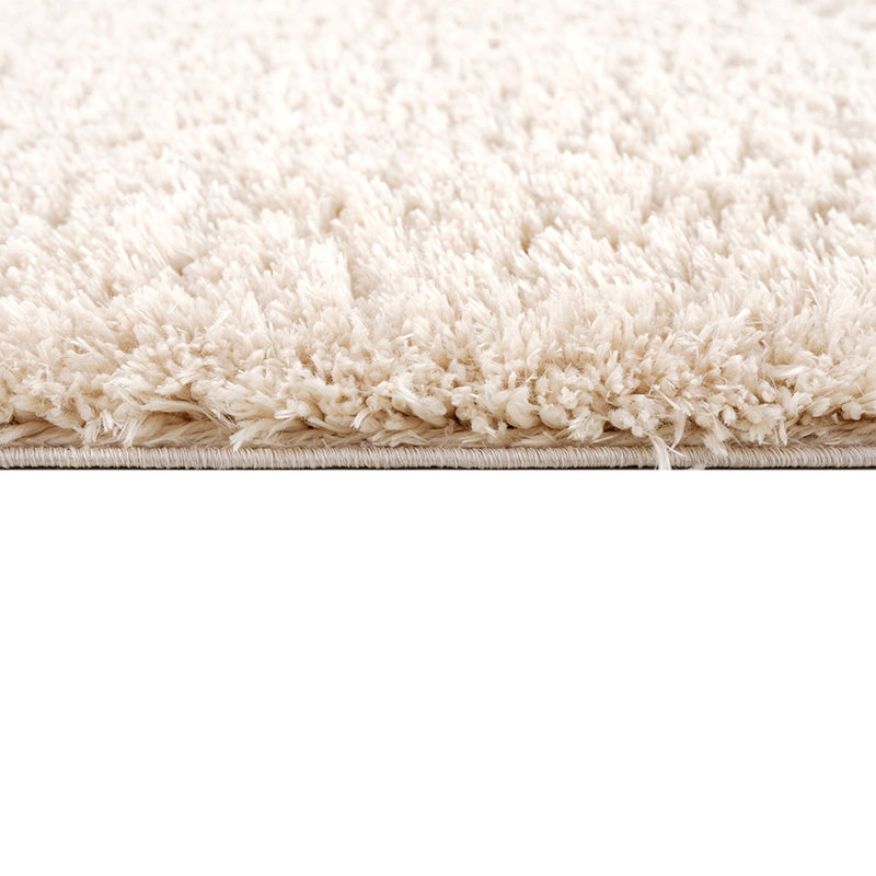 Area Rug, Super Soft Polyester Shag, Rectangle 3'11" x 5'11"