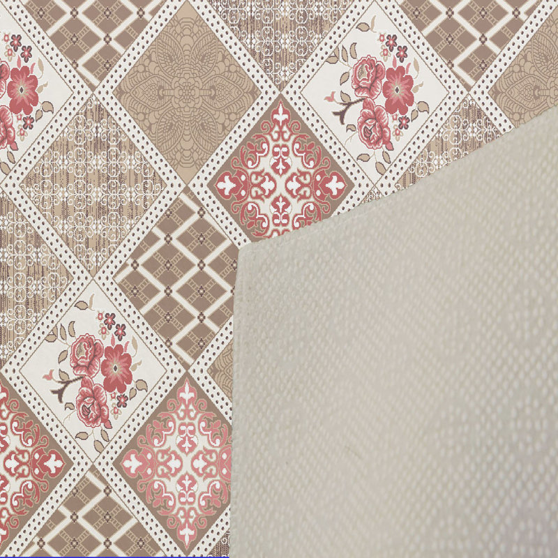 Stylish Hall Carpet (39.4 x 78.7 inches), 100% Polyester, 0.3 in Pile Height | Antibacterial, Non-Slip Underside, Machine Washable | 3D Digital Printed Design, Durable & Soft for Home Décor
