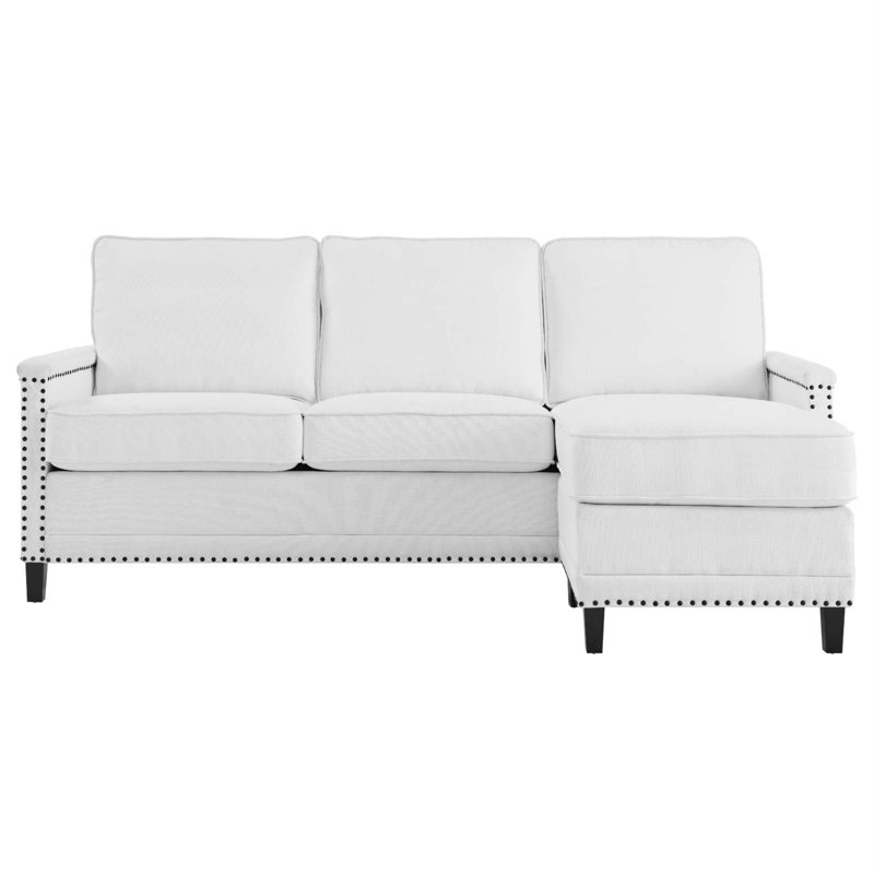 Canapé modulaire Ashton, Polyester blanc