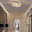Lechia Crystal LED Semi Flush Mount