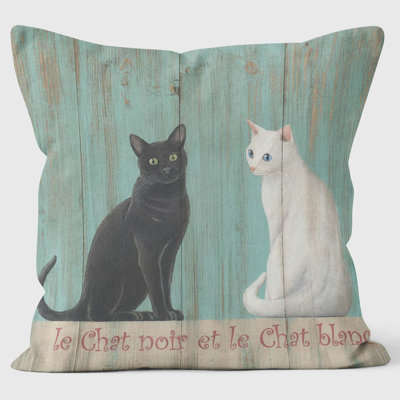 le Chat - Martin Wiscombe - Art Print Cushion