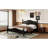 Wood Platform Bed Frame,Retro Style Platform Bed With Wooden Slat Support-780869105-780869102