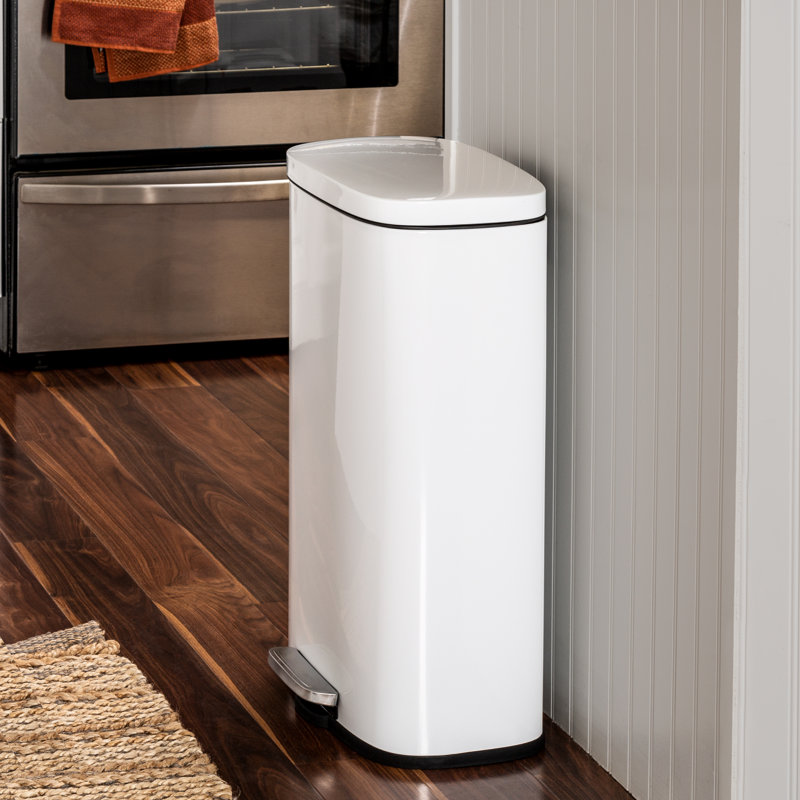Ensemble de poubelles White Step on
