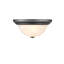 Plafonnier encastré 11 po 2 lumières Andreyah-2082022195-2039395547