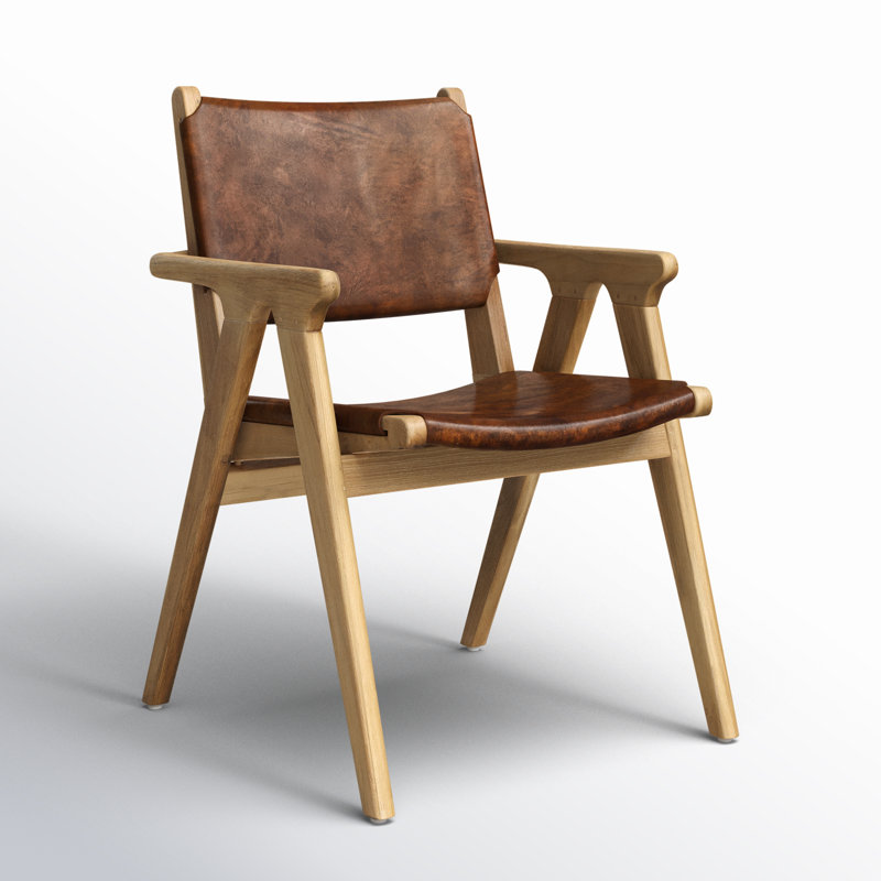 Oaklynn Leather Upholstered Dining Chair