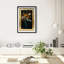 Oliver Gal Peacock's Crown I - With Hand-Applied Gold Leaf & Glitter Animals - Shadowbox Framed Wall Art-1911172210