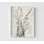 Art mural délicat, branche de nature abstraite, lumière au-dessus d'une cheminée, reproduction d'art, Nature Breeze Home Remodel