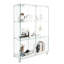 Vitrine moderne en verre antique avec assemblage rapide, DEL réglable de 12 couleurs, convenant à un décor de chambre à coucher, armoire de 14,32 po de largeur, 2 décor de salon