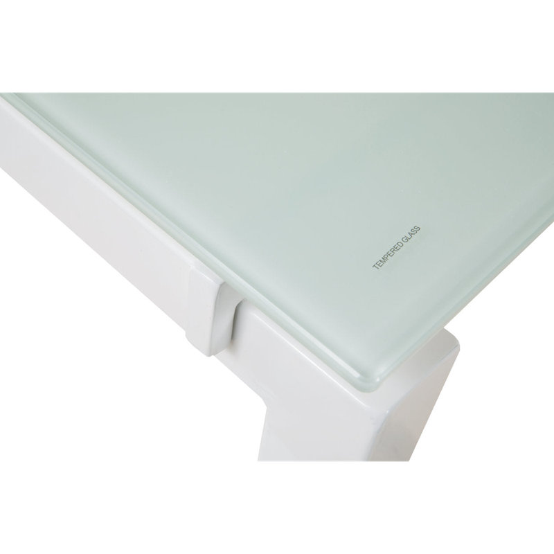 Bureau d'écriture en verre