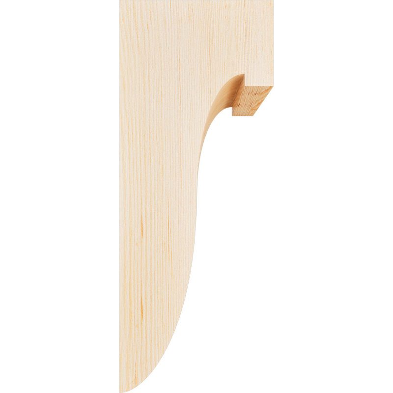 Del Monte Corbel, H 14 po x l 5,5 po x P 6 po, Sapin de Douglas, Lisse